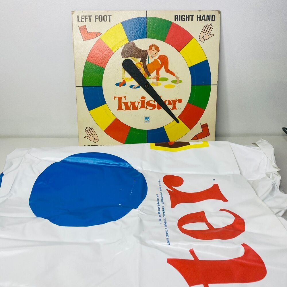 VTG Milton Bradley 1966 Twister Game Vintage First Edition Party Classic No Box